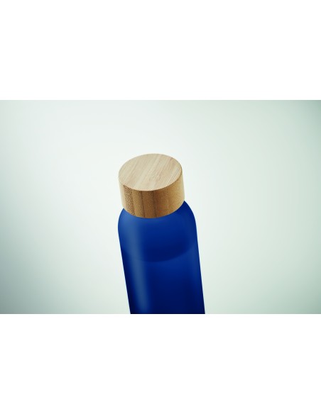 Bottiglia in vetro smerigliato