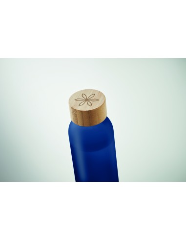 Bottiglia in vetro smerigliato