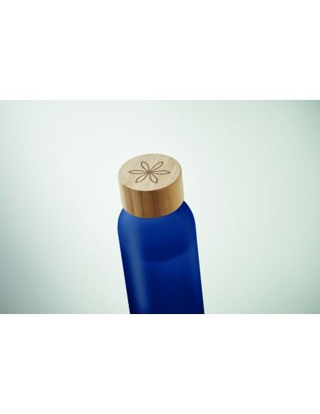 Bottiglia in vetro smerigliato