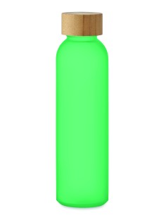 Bottiglia in vetro smerigliato