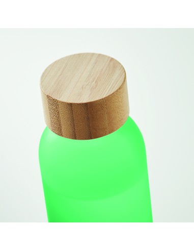 Bottiglia in vetro smerigliato