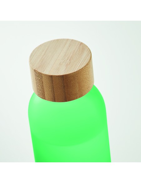 Bottiglia in vetro smerigliato