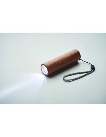 Torcia ricaricabile in legno