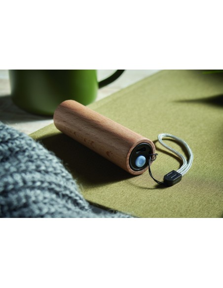 Torcia ricaricabile in legno