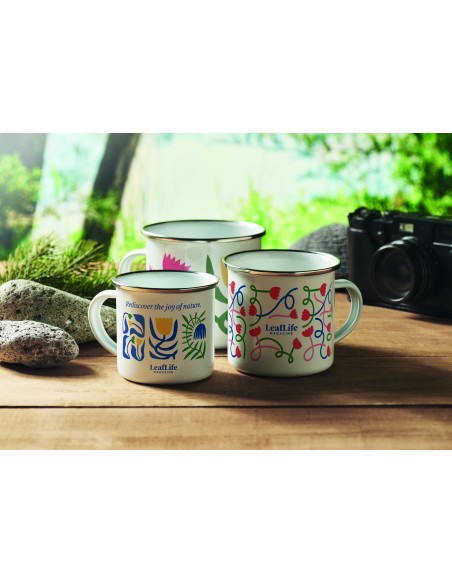 Tazza metallo sublimato 200ml