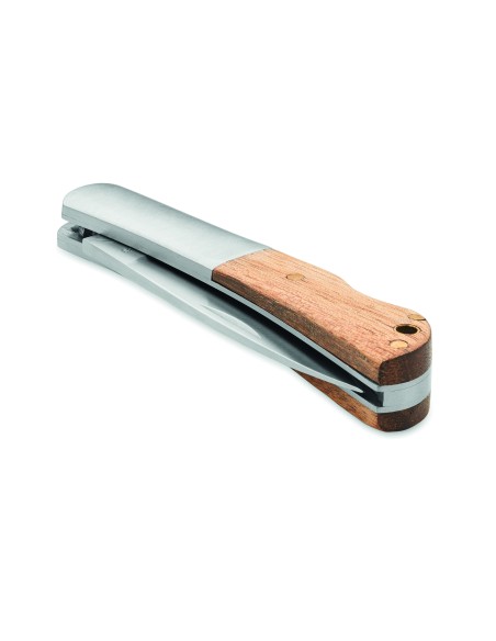 Coltello pieghevole in acacia