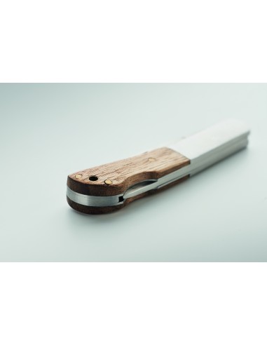 Coltello pieghevole in acacia