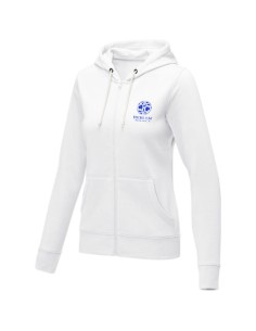 Felpa Theron con cappuccio full zip da donna