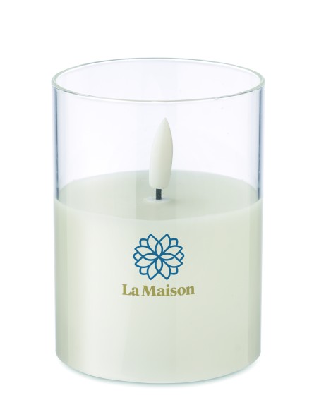 Candela di cera a LED