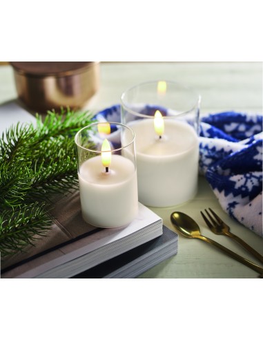 Candela di cera a LED