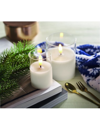 Candela di cera a LED