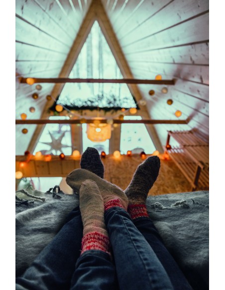 Coperta in mohair a scacchi