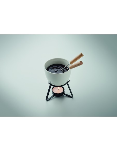 Set fonduta in ceramica 240 ml