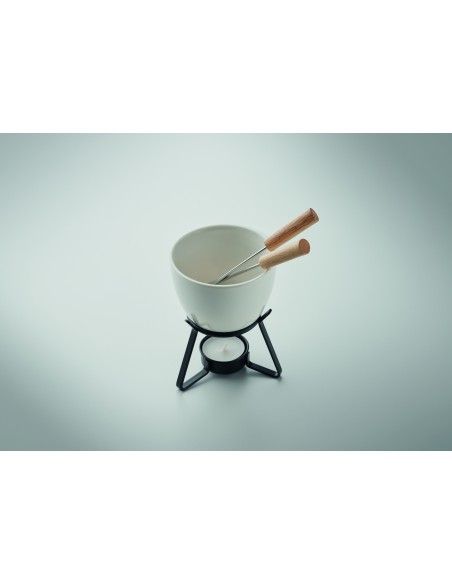 Set fonduta in ceramica 240 ml