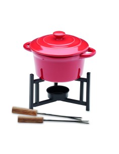 Set fonduta in ceramica 300 ml