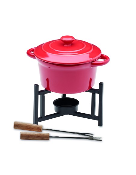 Set fonduta in ceramica 300 ml