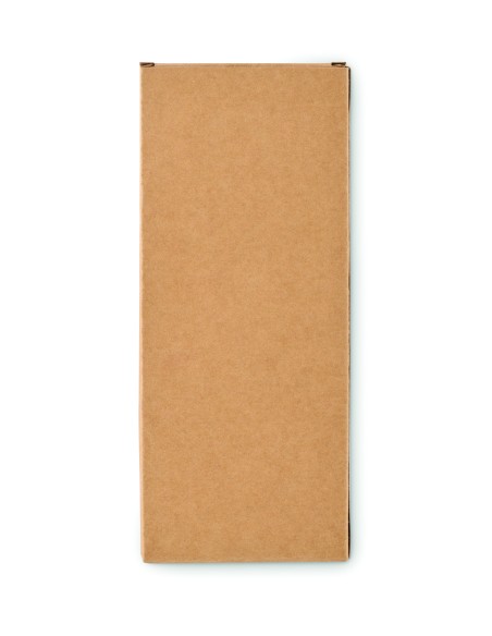 Set di 4 cannucce di vetro riut