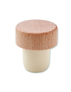 Tappo per bottiglia in legno di