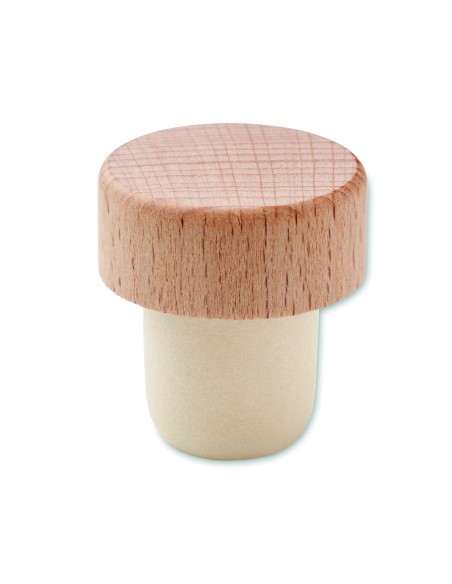 Tappo per bottiglia in legno di fa