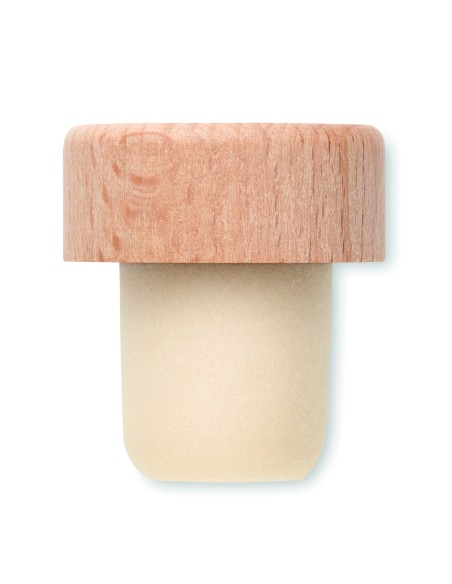 Tappo per bottiglia in legno di