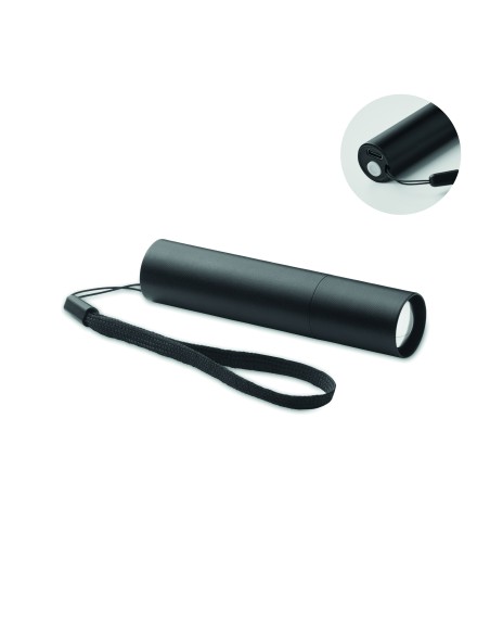 Torcia ricaricabile in allumini