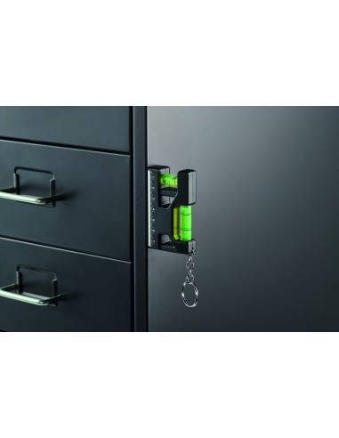 Livella magnetico con portachiavi