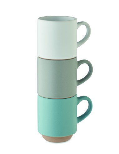Tazza impilabile in ceramica da