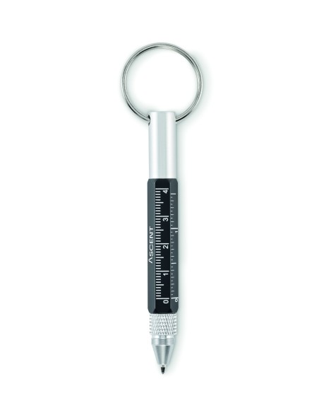 Portachiavi con penna a rotazione