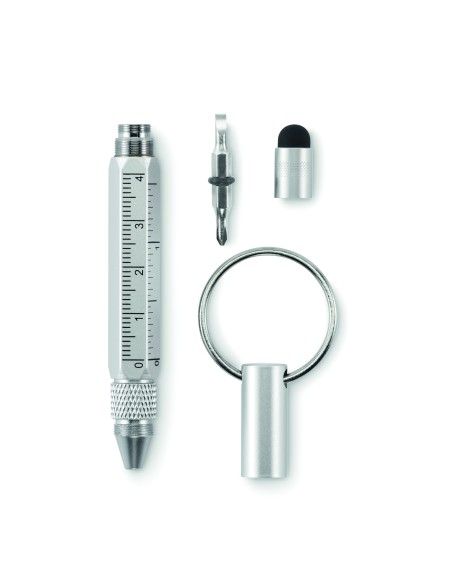 Portachiavi con penna a rotazio