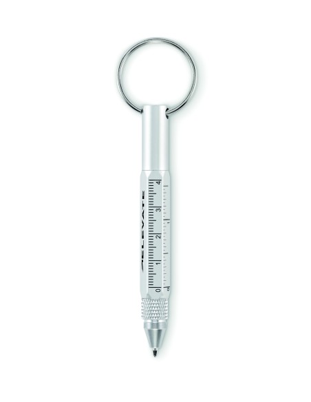 Portachiavi con penna a rotazione