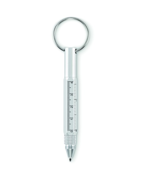 Portachiavi con penna a rotazione