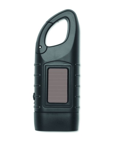 Torcia solare con manovella a d