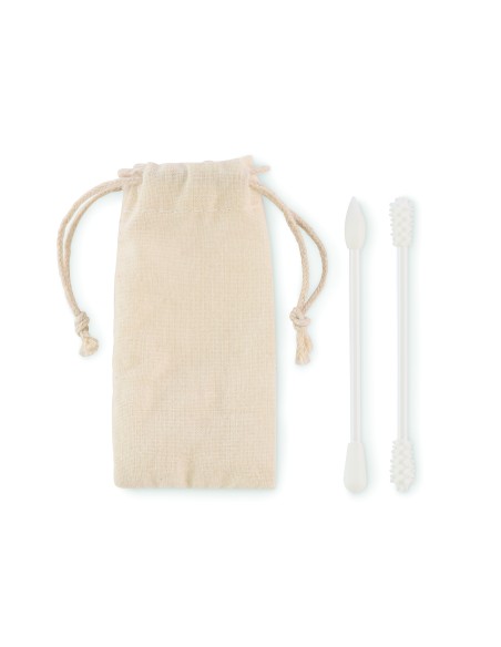 Set di bastoncini cotonati riutili