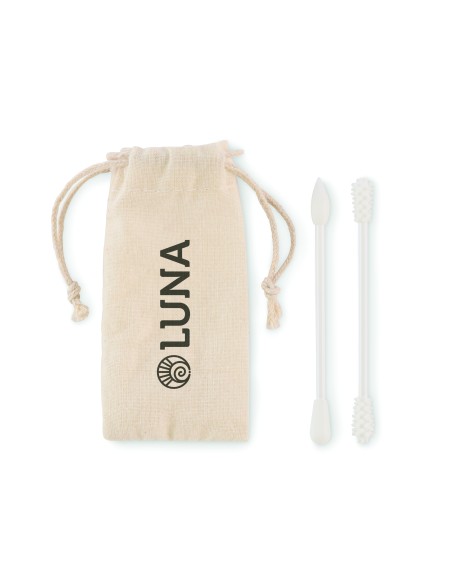 Set di bastoncini cotonati riutili