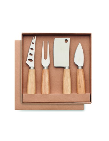 Set di 4 coltelli da formaggio
