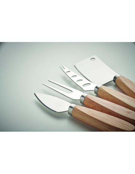 Set di 4 coltelli da formaggio