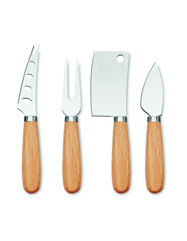 Set di 4 coltelli da formaggio