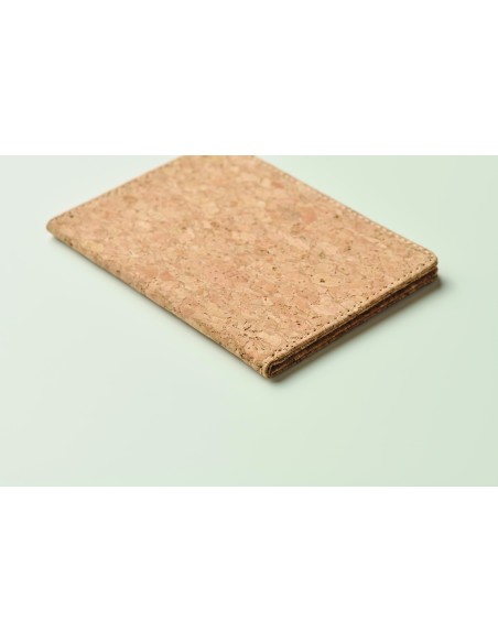 Porta passaporto in sughero