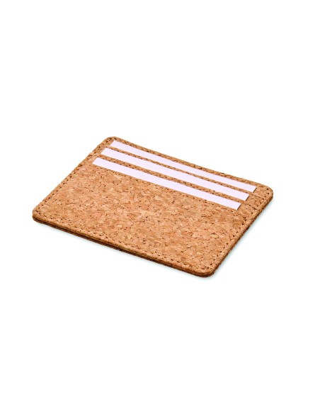 Portacarte in sughero con RFID