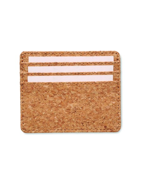 Portacarte in sughero con RFID