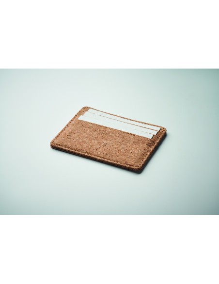 Portacarte in sughero con RFID
