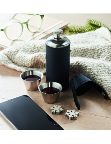 Fiaschetta con bicchierini