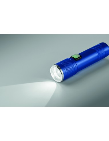 Torcia ricaricabile. Luce COB