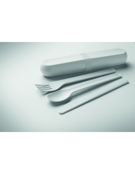Set di posate e astuccio in PLA