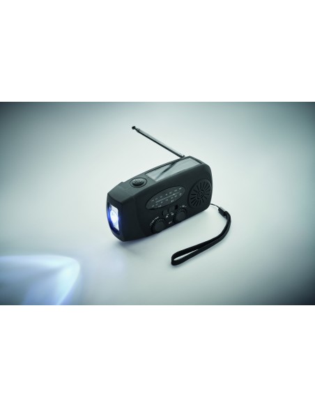 Radio portatile con torcia LED MO2746-