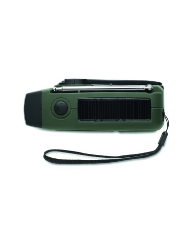Radio portatile con torcia LED