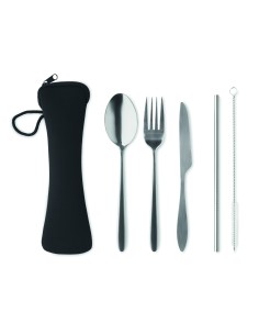 Set posate in acciaio inox