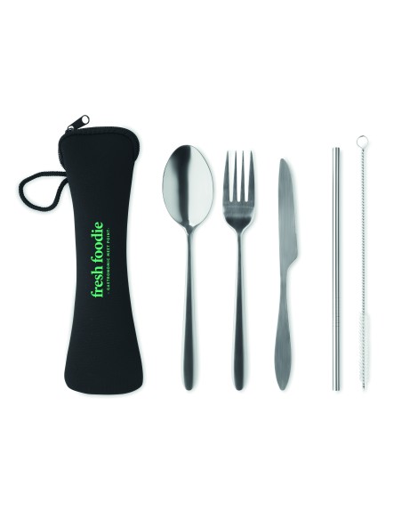Set posate in acciaio inox