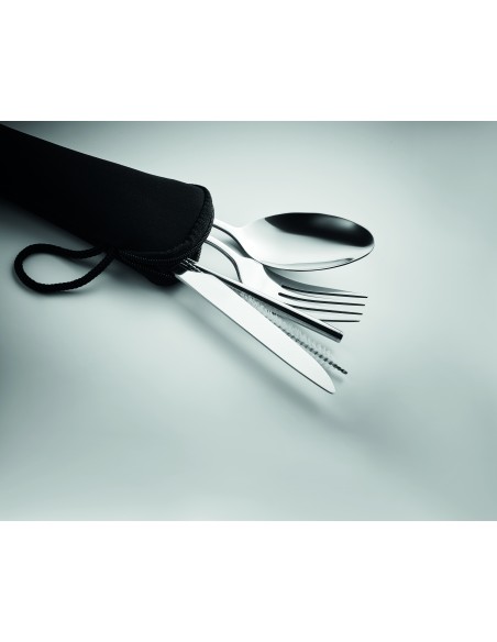 Set posate in acciaio inox