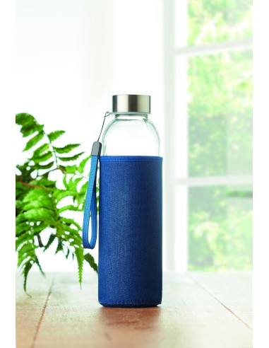 Bottiglia in vetro con pouch